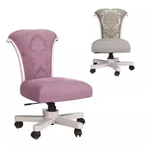230 Carpenter Children turning chair without arm F 3D model