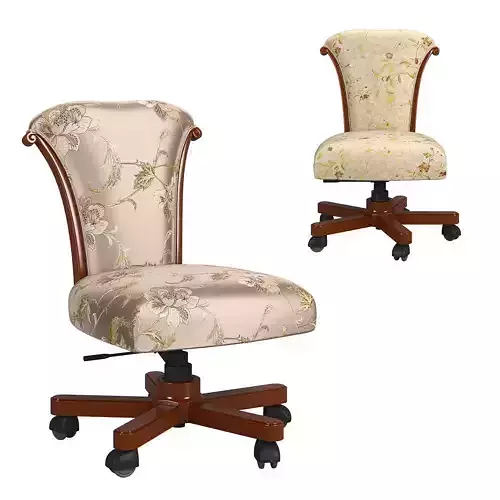 230-1 Carpenter Children turning chair without arm F 3D model