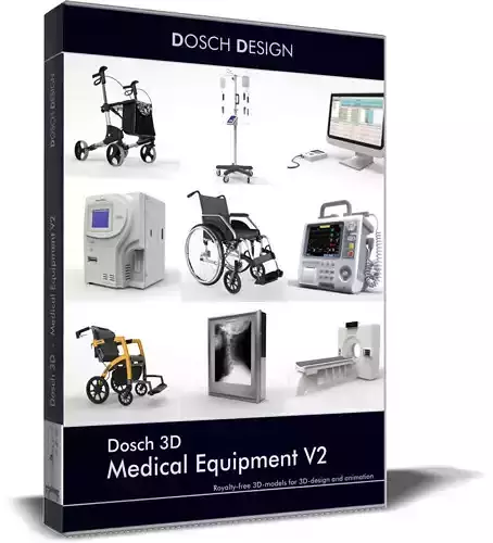 DOSCH 3D - Medical Equipment V2 3D model