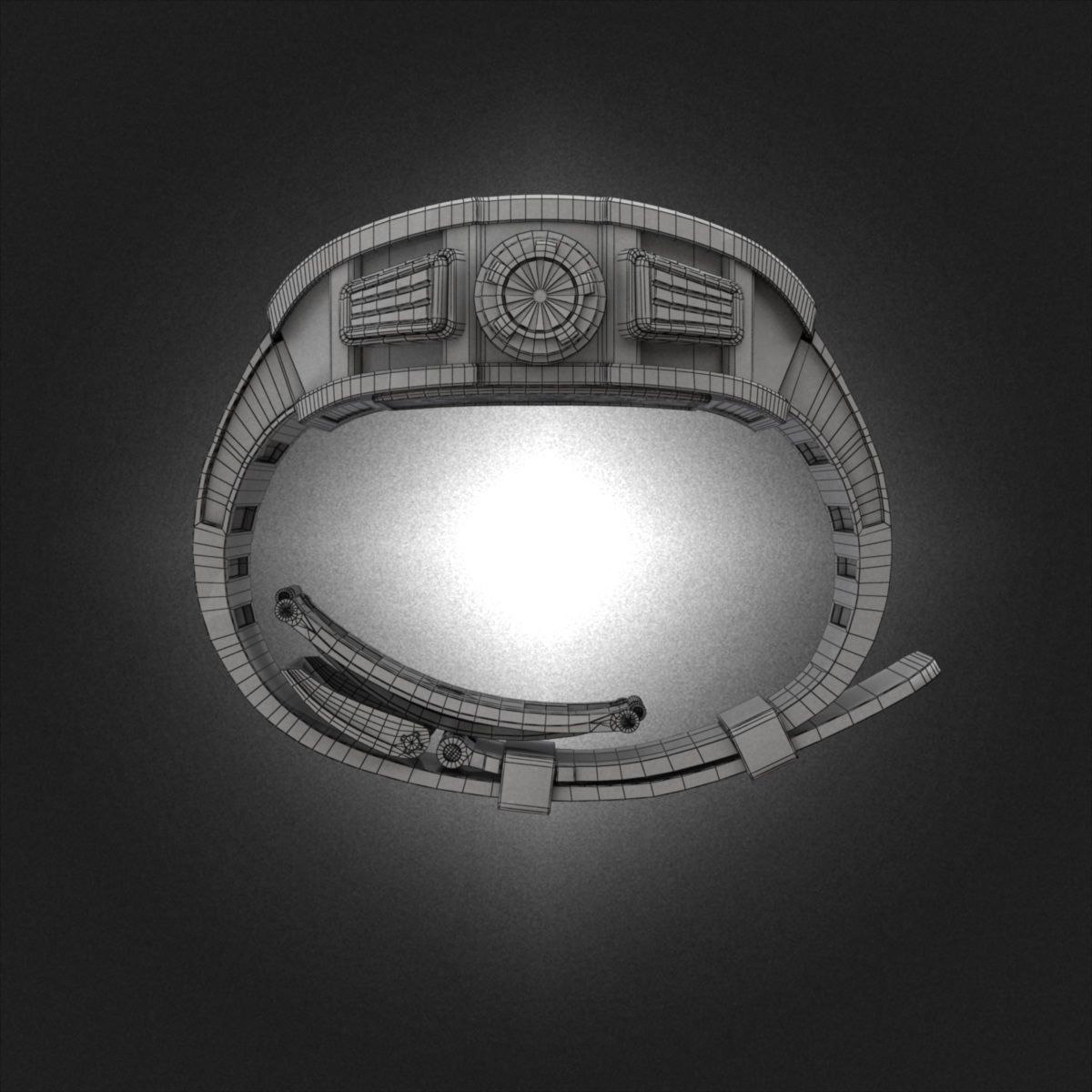 Richard Mille Watch 3D model_14