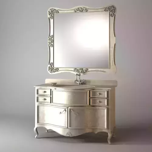 Classic Washstand With Mirror
