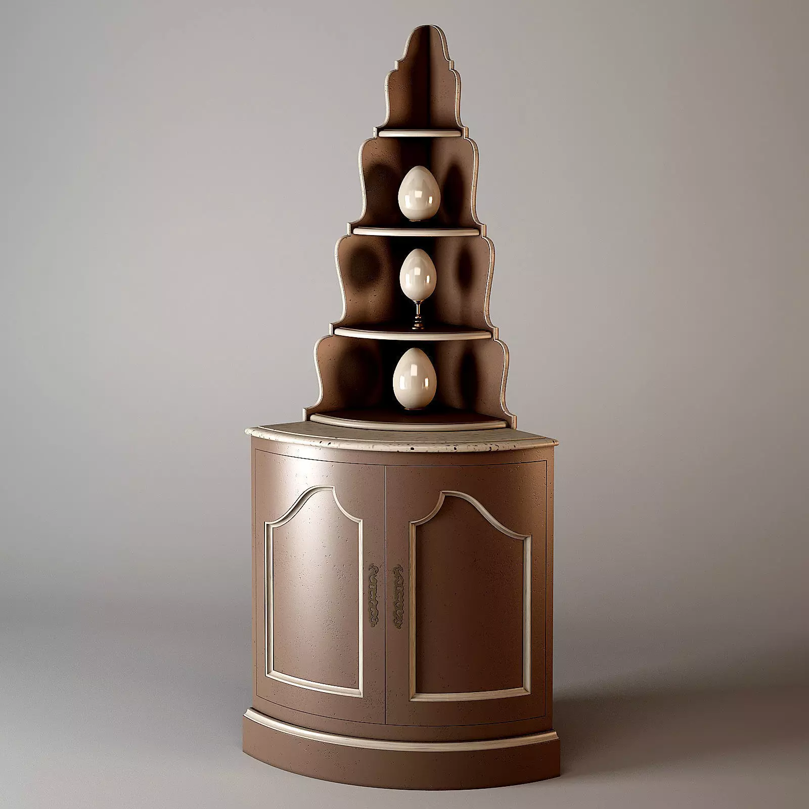 Salda Corner Table Art8485 3D model