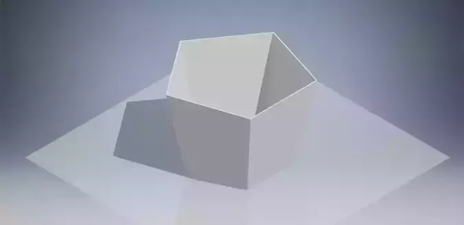 Pentagon Vase Free 3D print model