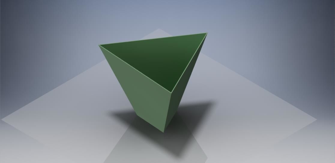 Triangle Vase  Free 3D print model_2
