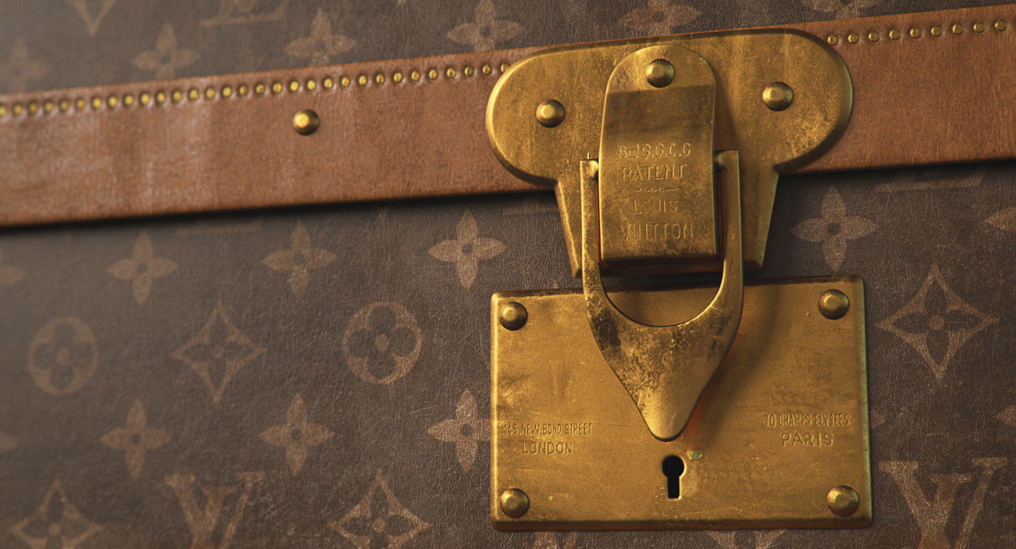 Louis Vuitton Trunk 3D model_7
