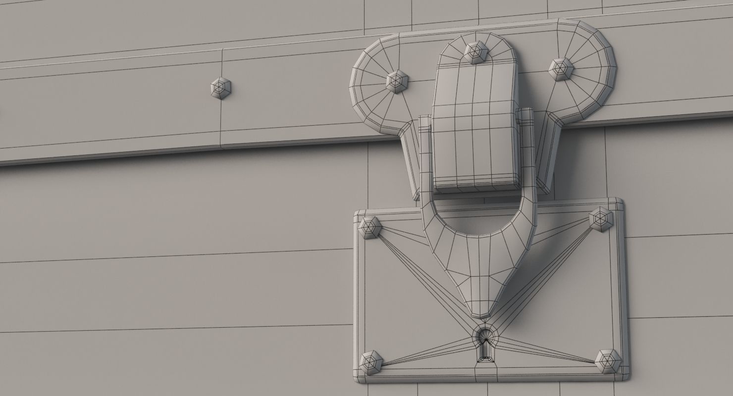 Louis Vuitton Trunk 3D model_16