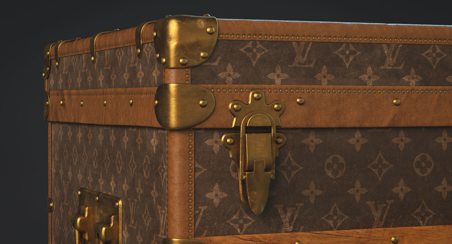 Louis Vuitton Trunk 3D model_5