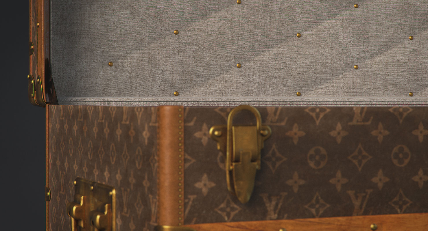 Louis Vuitton Trunk 3D model_6