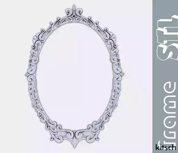 Kitsch mirror frame stl 3D print model