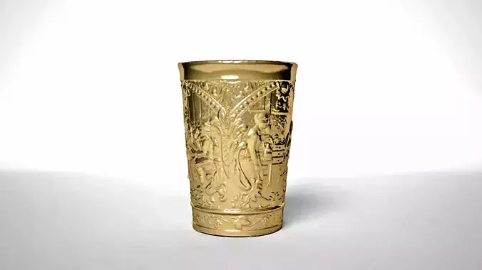 ancient golden cup