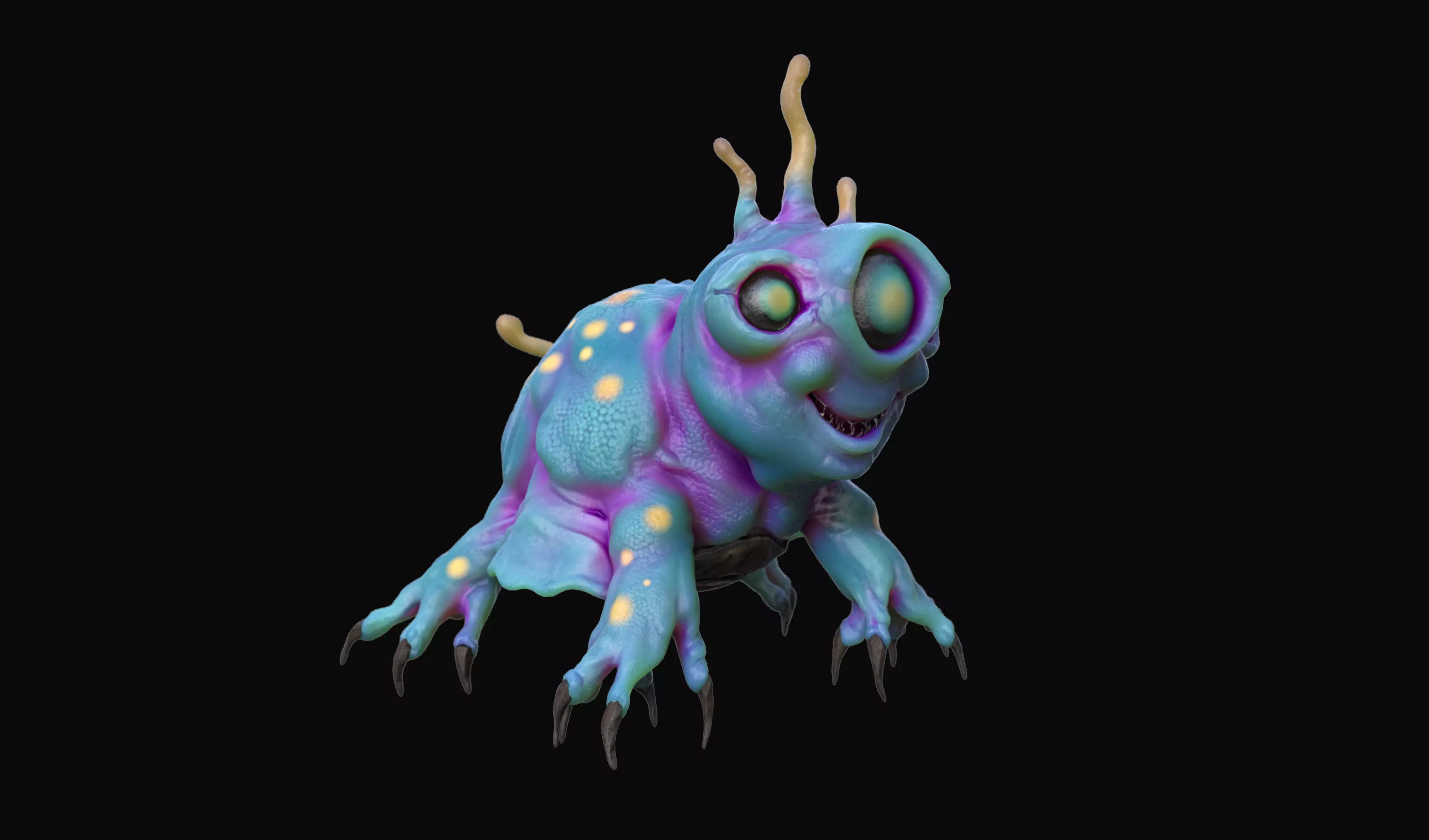 Aquatic Alien Free 3D model
