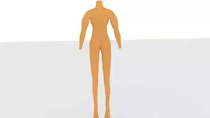 HUMAN FEMALE BODY