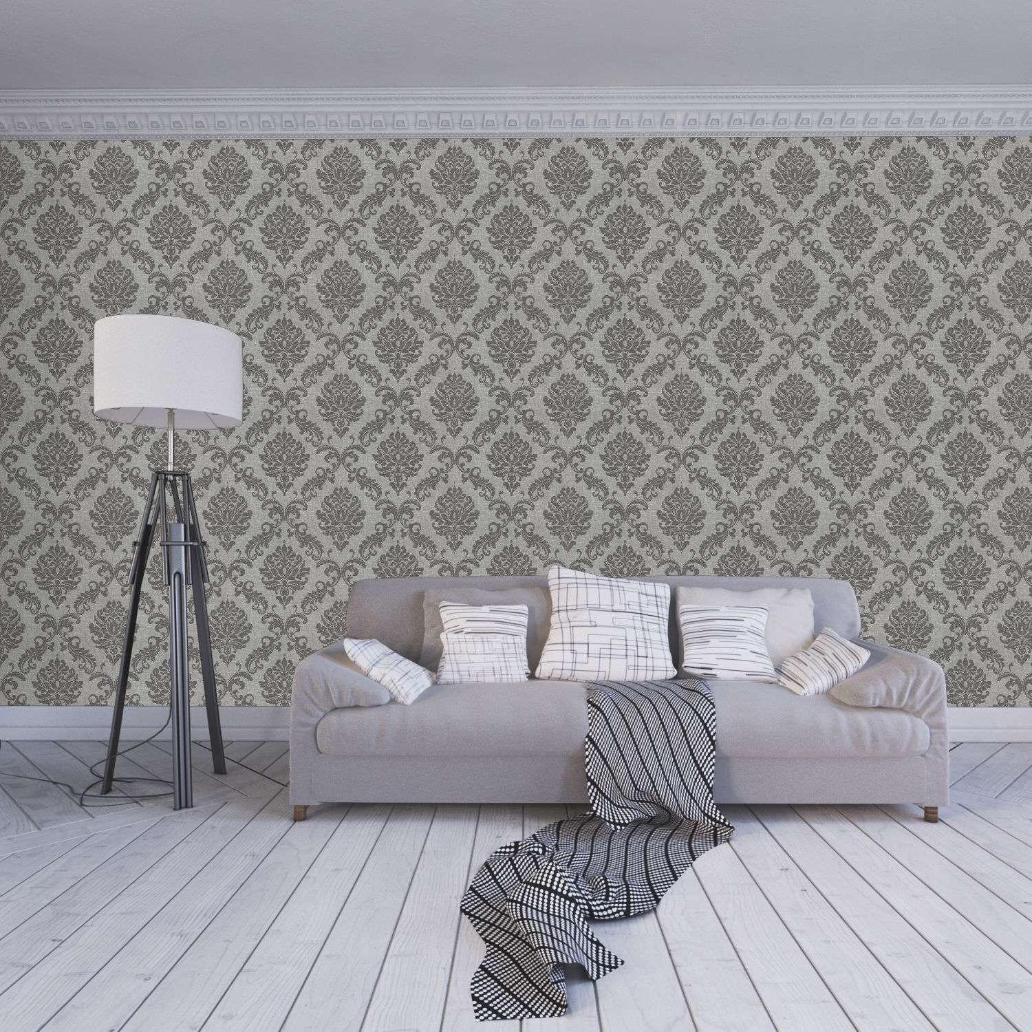 Wallpaper - 51 4 Color Low-poly 3D model_2