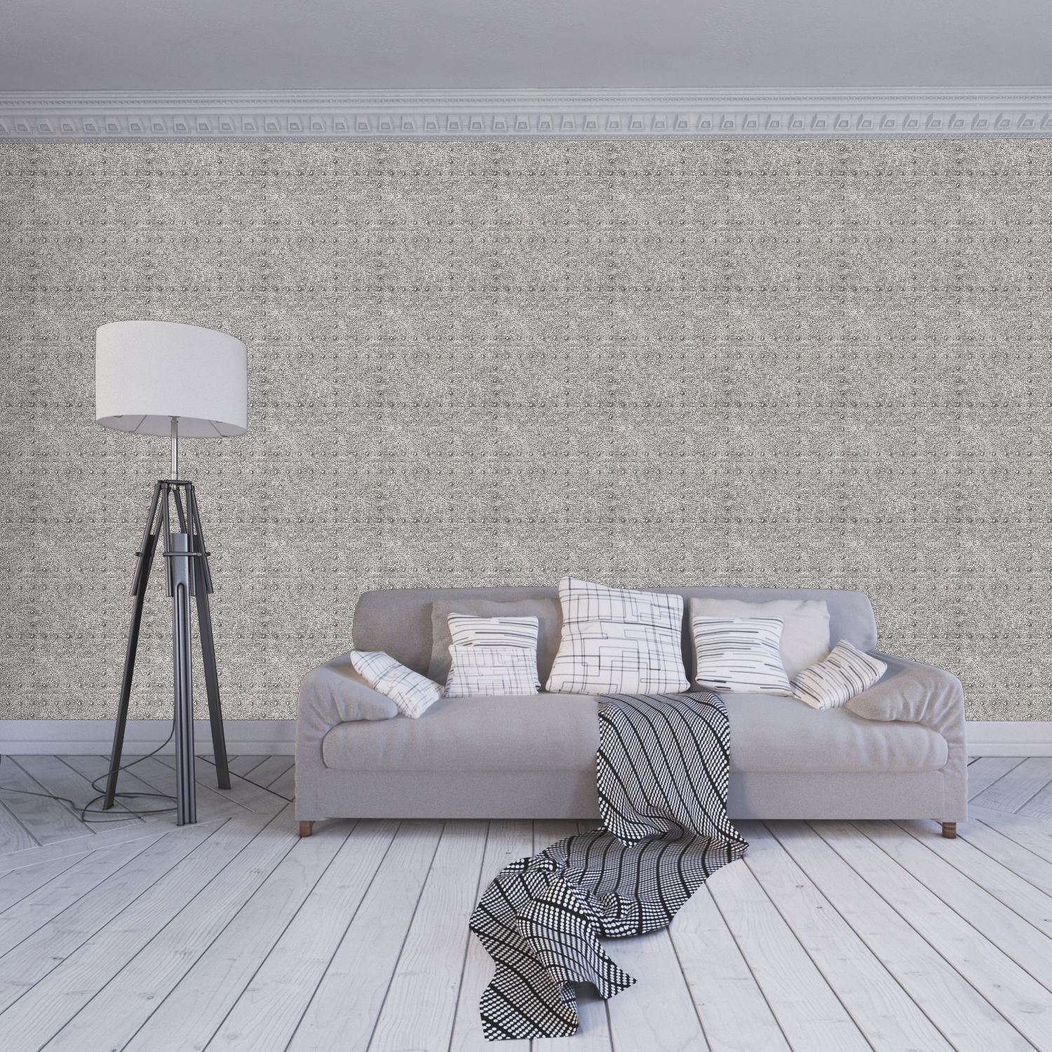 Wallpaper - 53 4 Color Low-poly 3D model_3