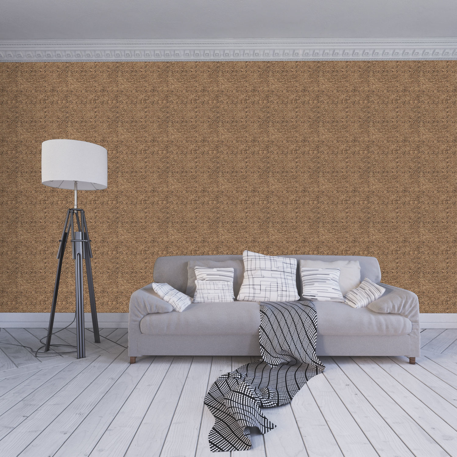 Wallpaper - 53 4 Color Low-poly 3D model_2