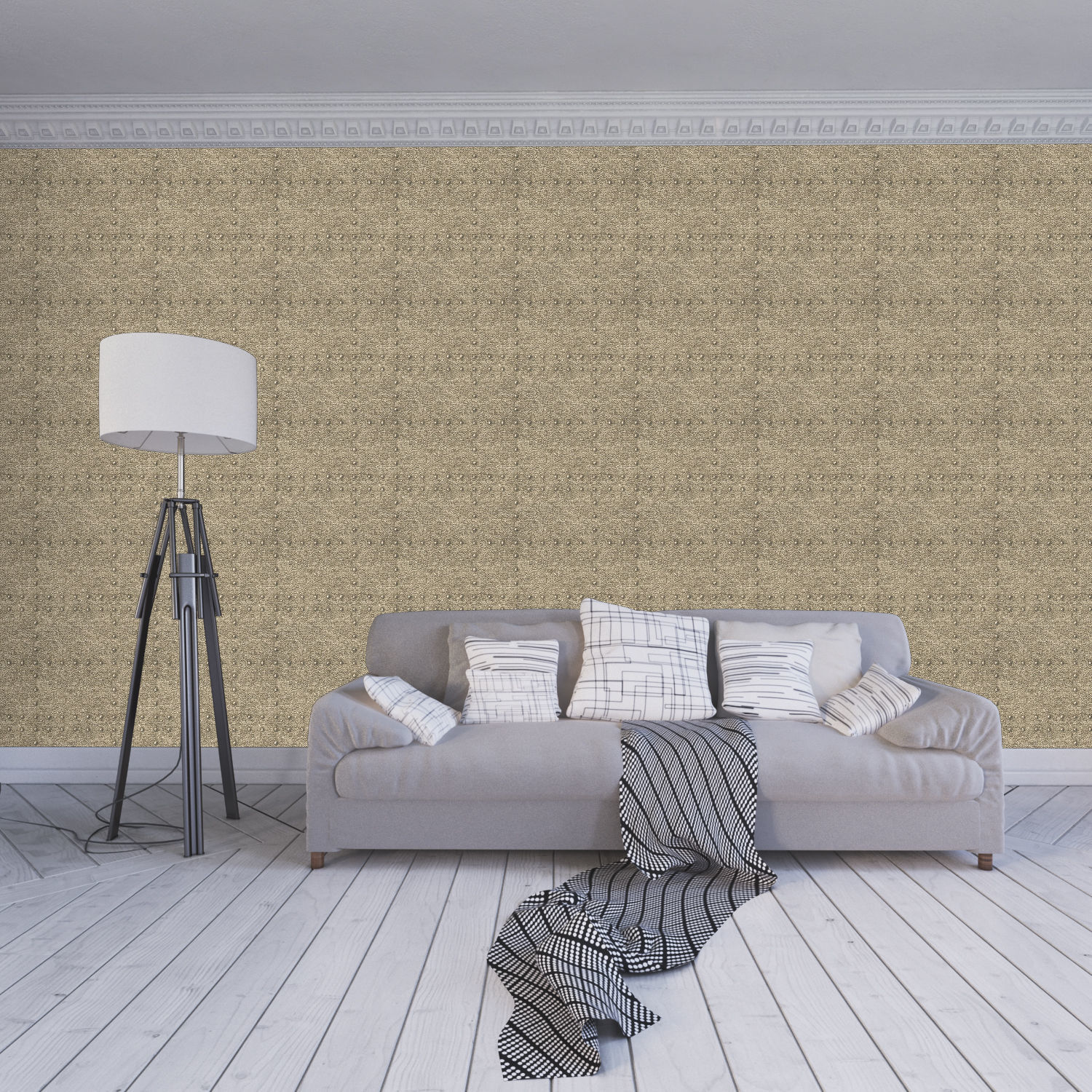 Wallpaper - 53 4 Color Low-poly 3D model_4