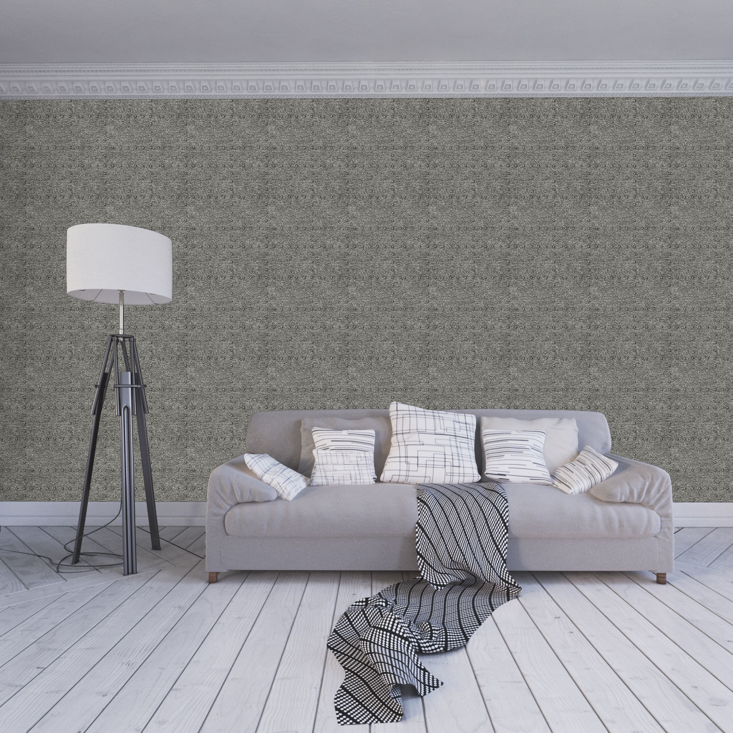 Wallpaper - 53 4 Color Low-poly 3D model_1