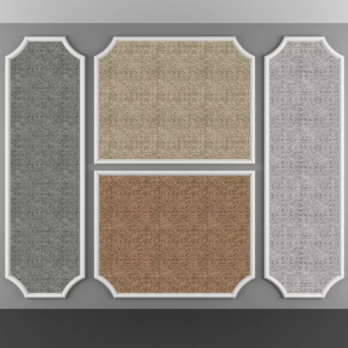 Wallpaper - 53 4 Color Low-poly 3D model_0