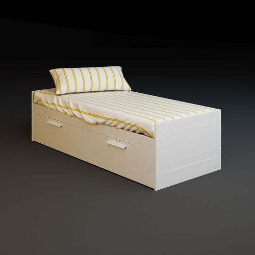 - Brimnes Bed 3D model