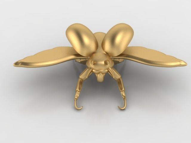 Beetle pendant 3D print model 3D print model_1