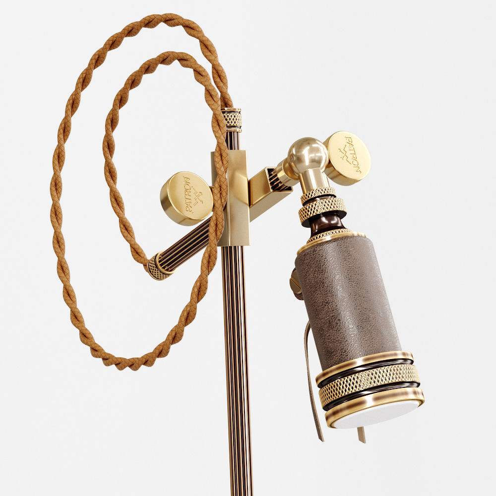 Table lamp PATRON - Klamra 3D model_1