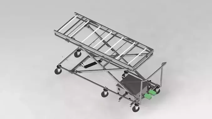 lifter stainless steel trolley