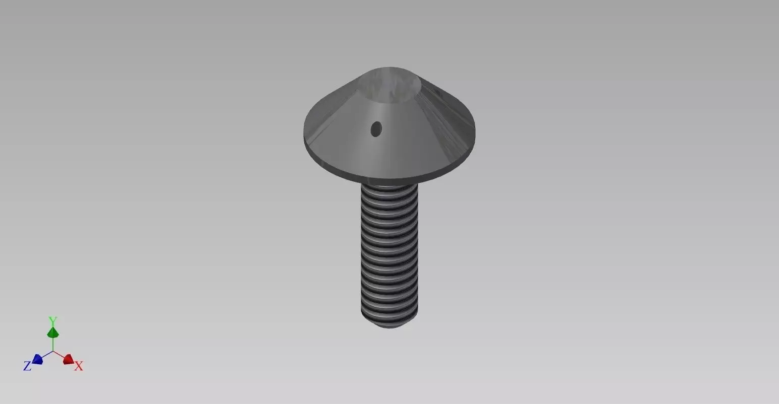 security fastner  3D model_0