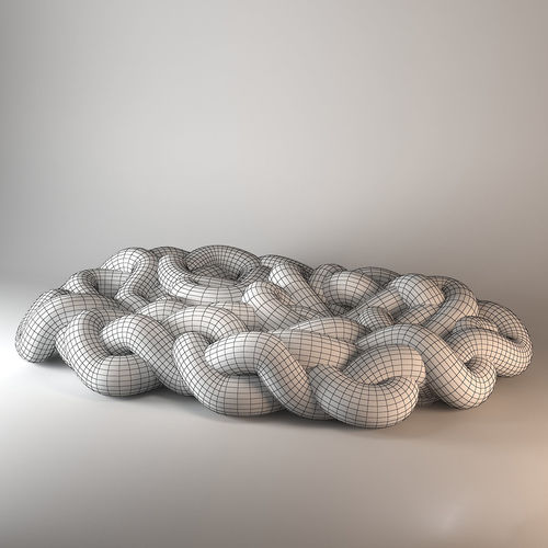 Edra Boa Sofa 3D model 2
