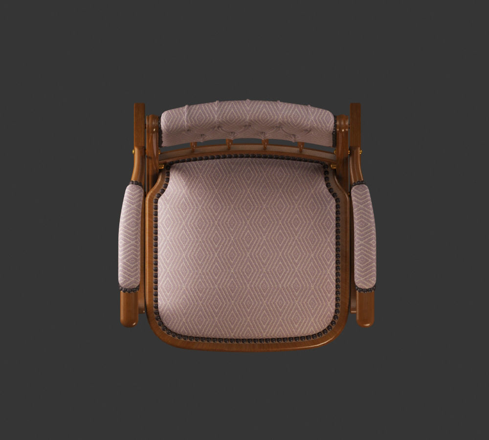 Mascheroni Auditorium chair 3D model 3D model_8