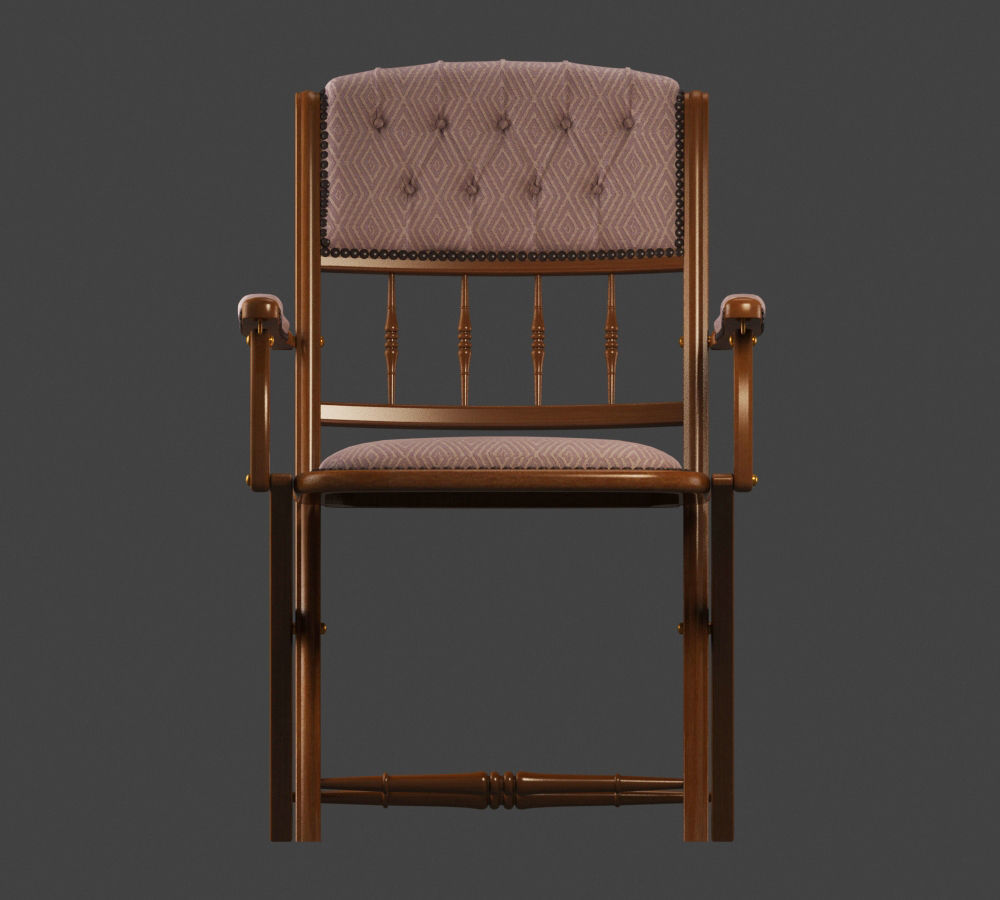 Mascheroni Auditorium chair 3D model 3D model_5
