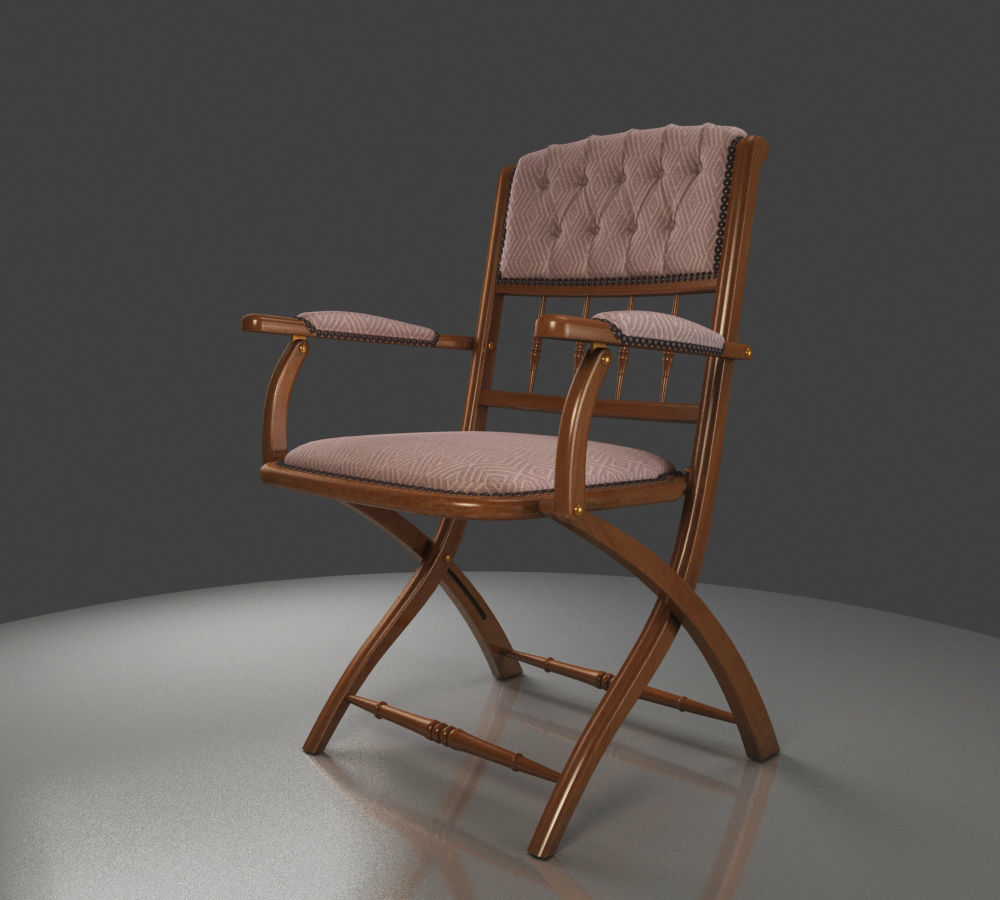 Mascheroni Auditorium chair 3D model 3D model_3