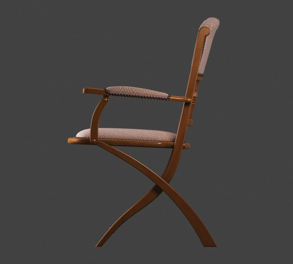 Mascheroni Auditorium chair 3D model 3D model_7
