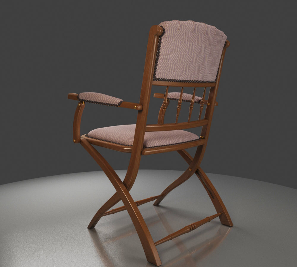 Mascheroni Auditorium chair 3D model 3D model_2