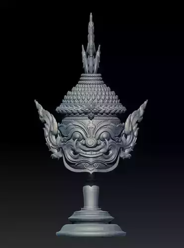 Asura mini Statue  3D print model