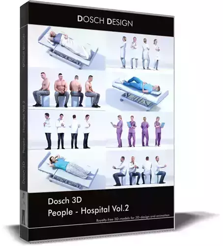 DOSCH 3D - People Hospital Vol 2  3D model