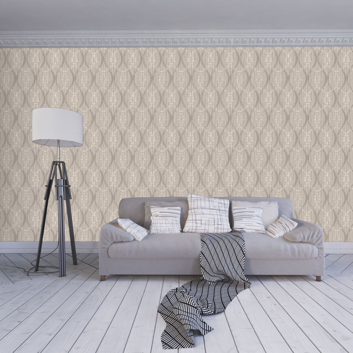 Wallpaper - 88 4 Color Low-poly 3D model_1