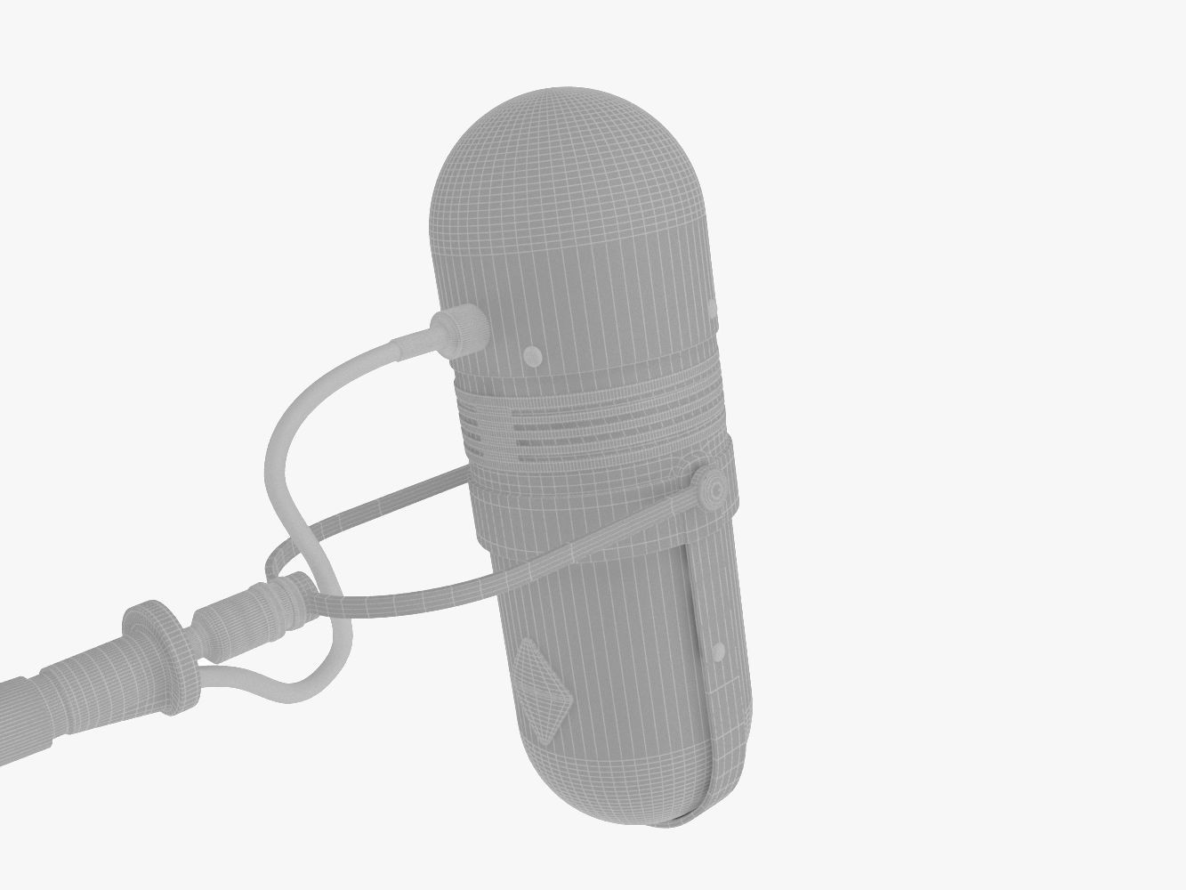 Boom Microphone 3D model_5