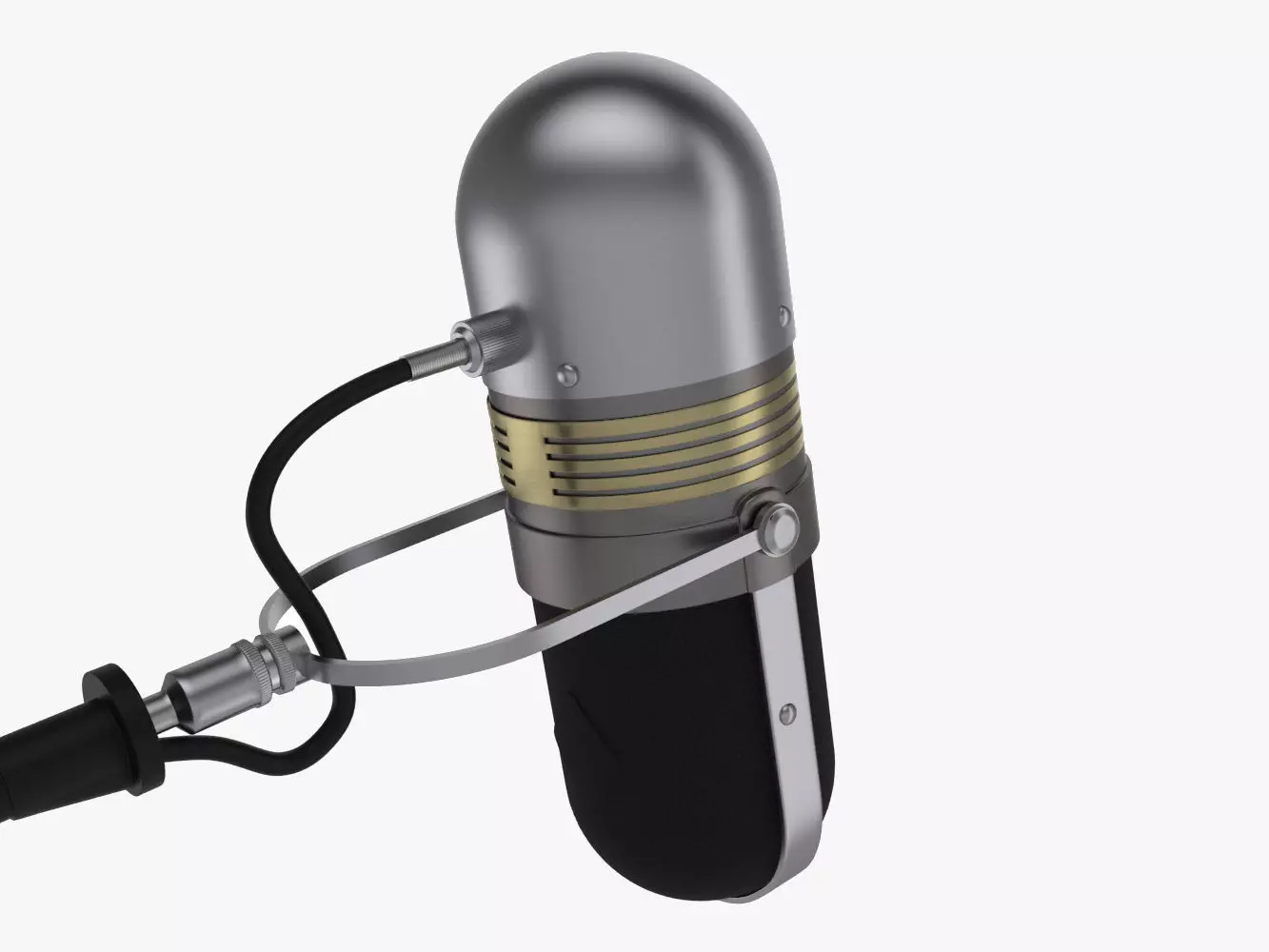 Boom Microphone 3D model_0