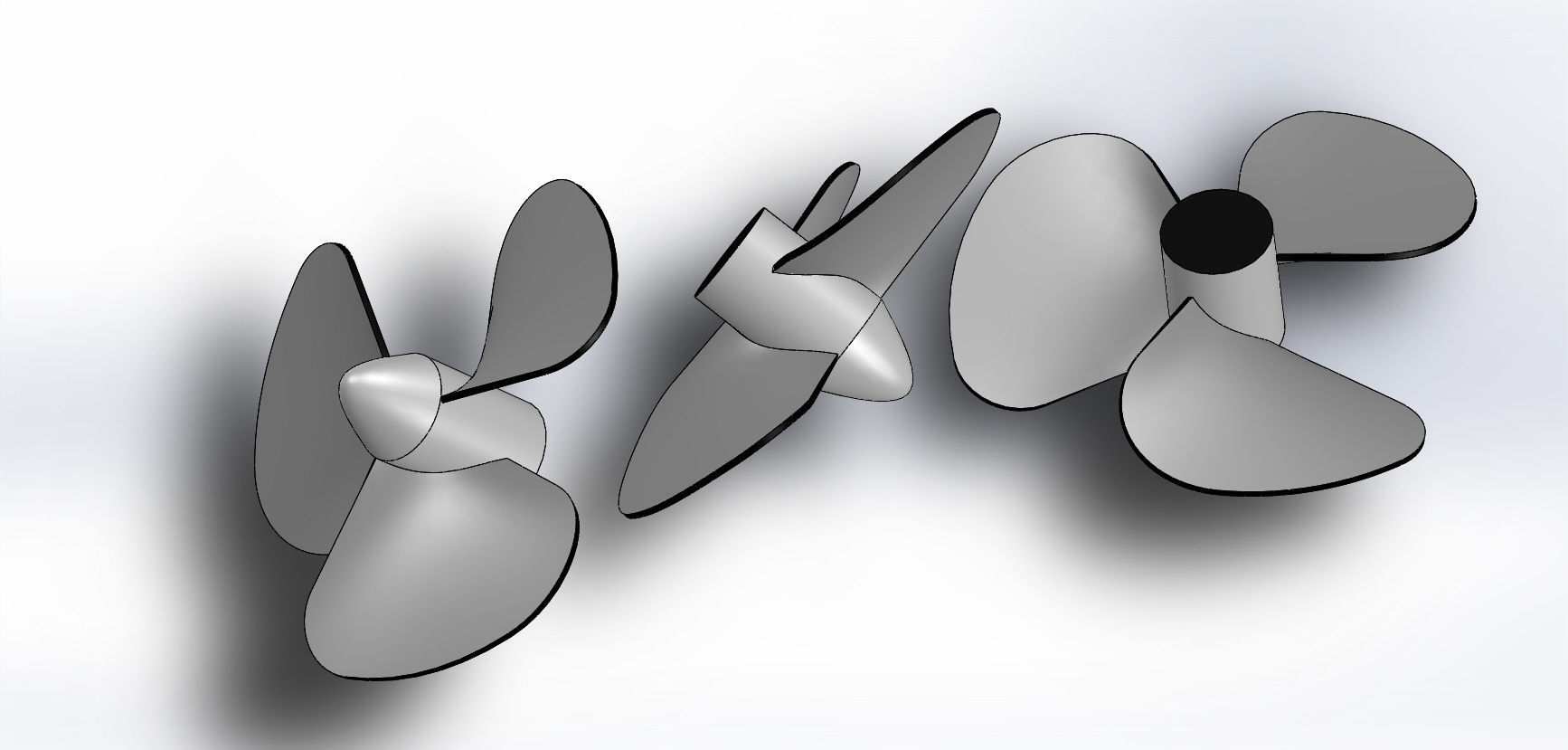 Ship Propeller 3D model CGTrader