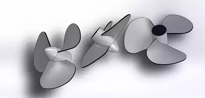 Ship Propeller 3D model