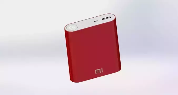 Powerbank xiaomi power bank 3D model