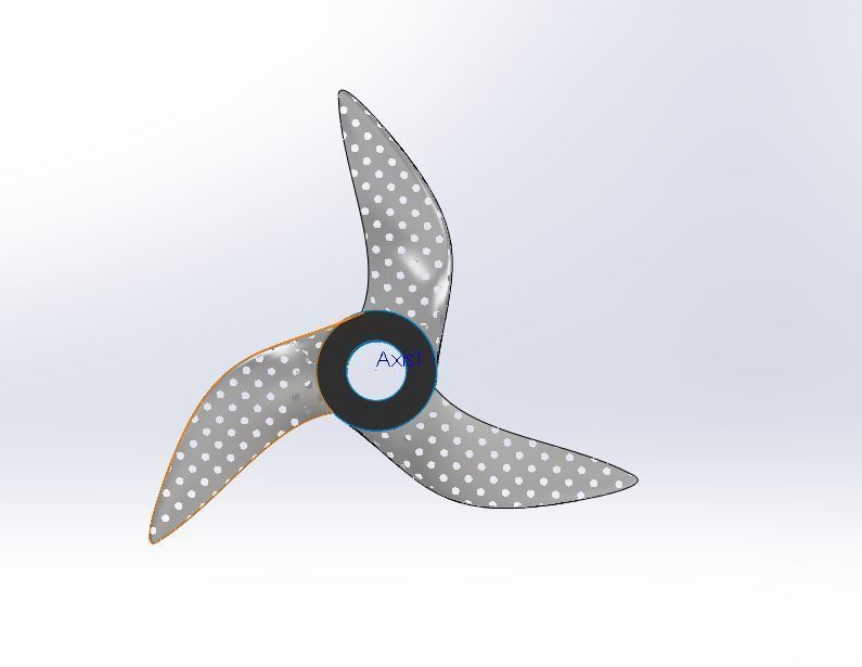 Mixer Grinder blade 3D model_4