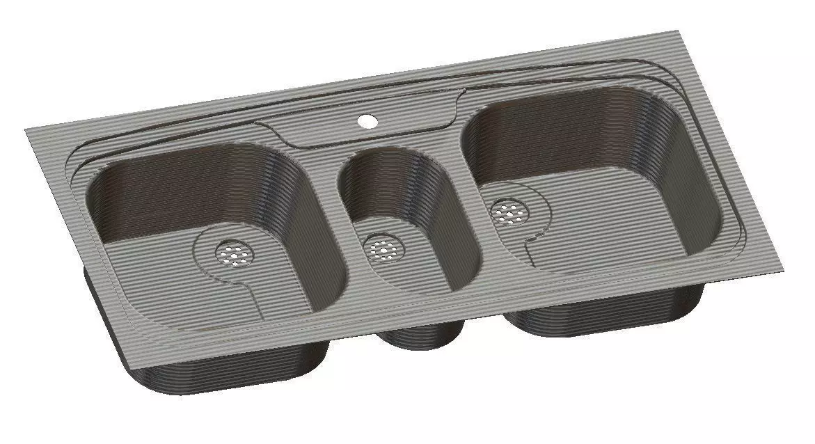 Kitchen Sink 3D model_3