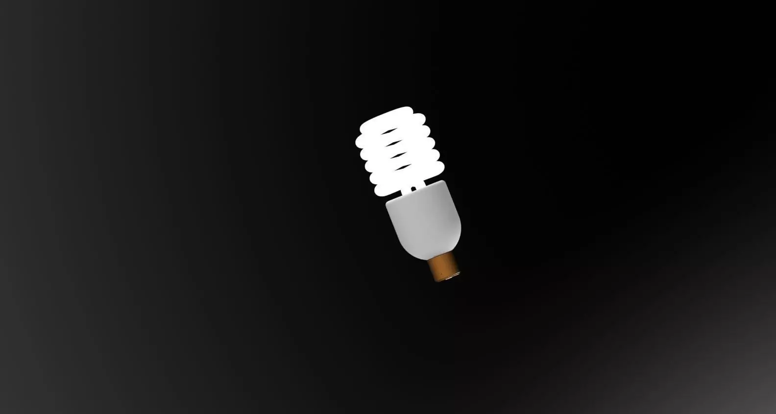CFL bulb design 3D model_6