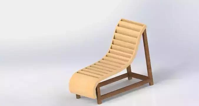 Beach Chair 3D model