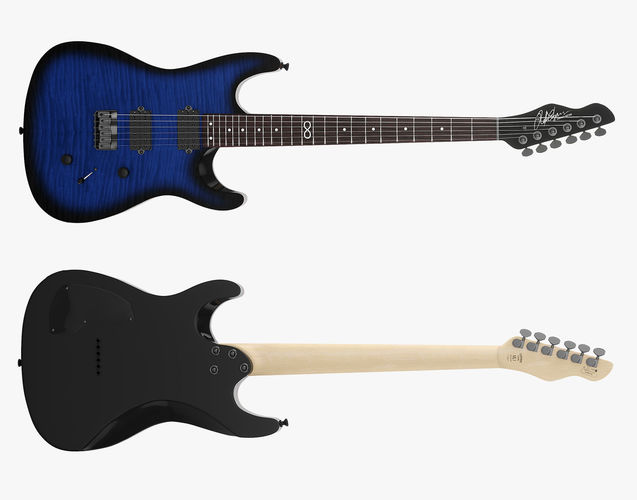 Chapman Guitars ML1 Modern Midnight Sky 3D model