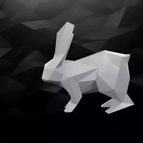 3D Printable Rabbit model