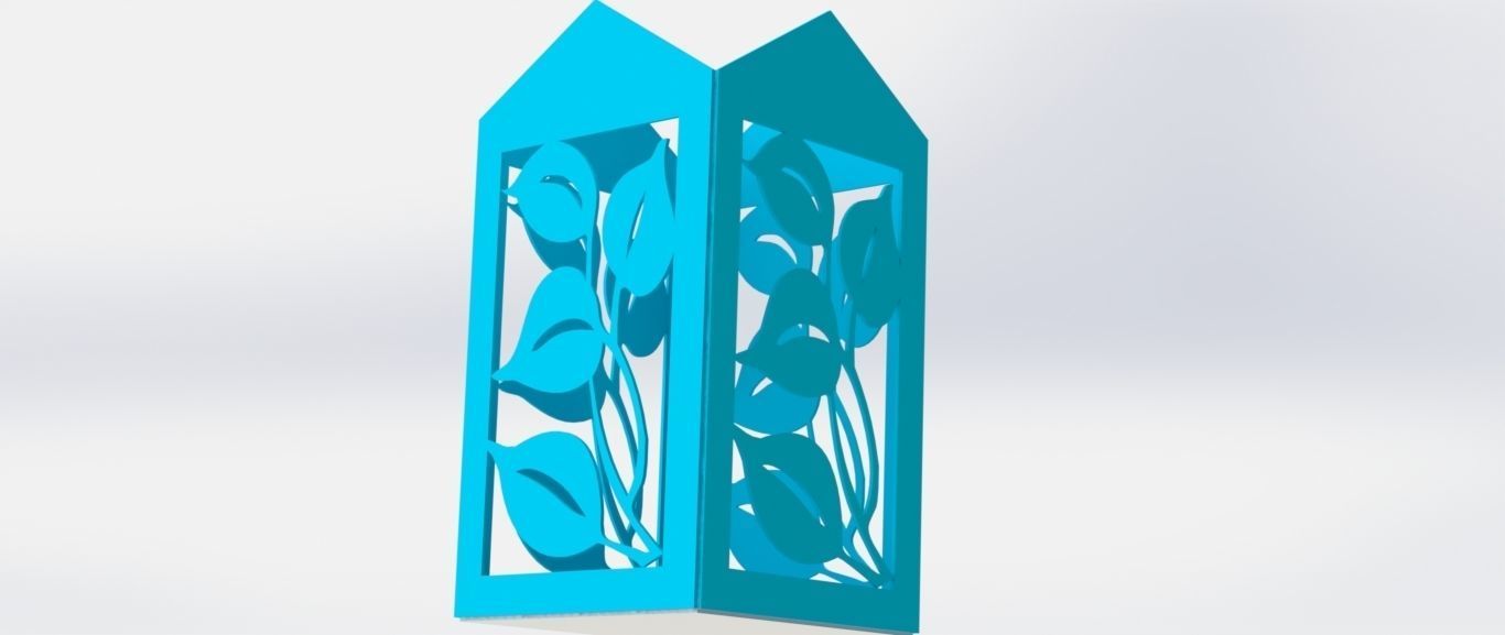 blue Lantern 3D print model_3