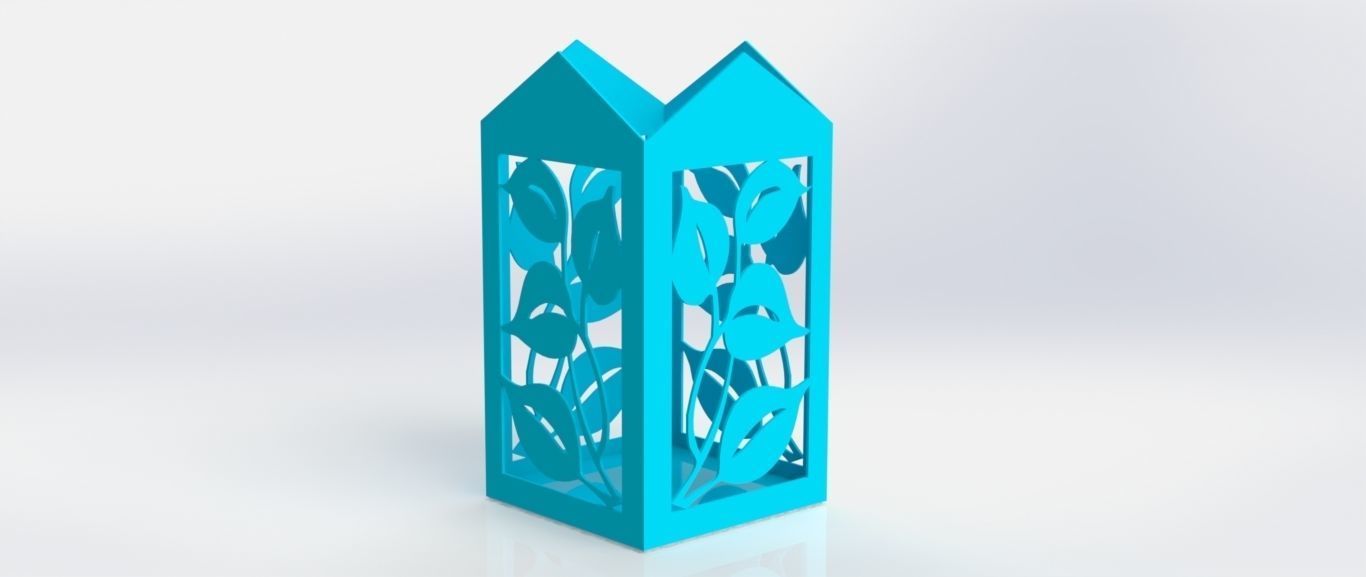 blue Lantern 3D print model_2