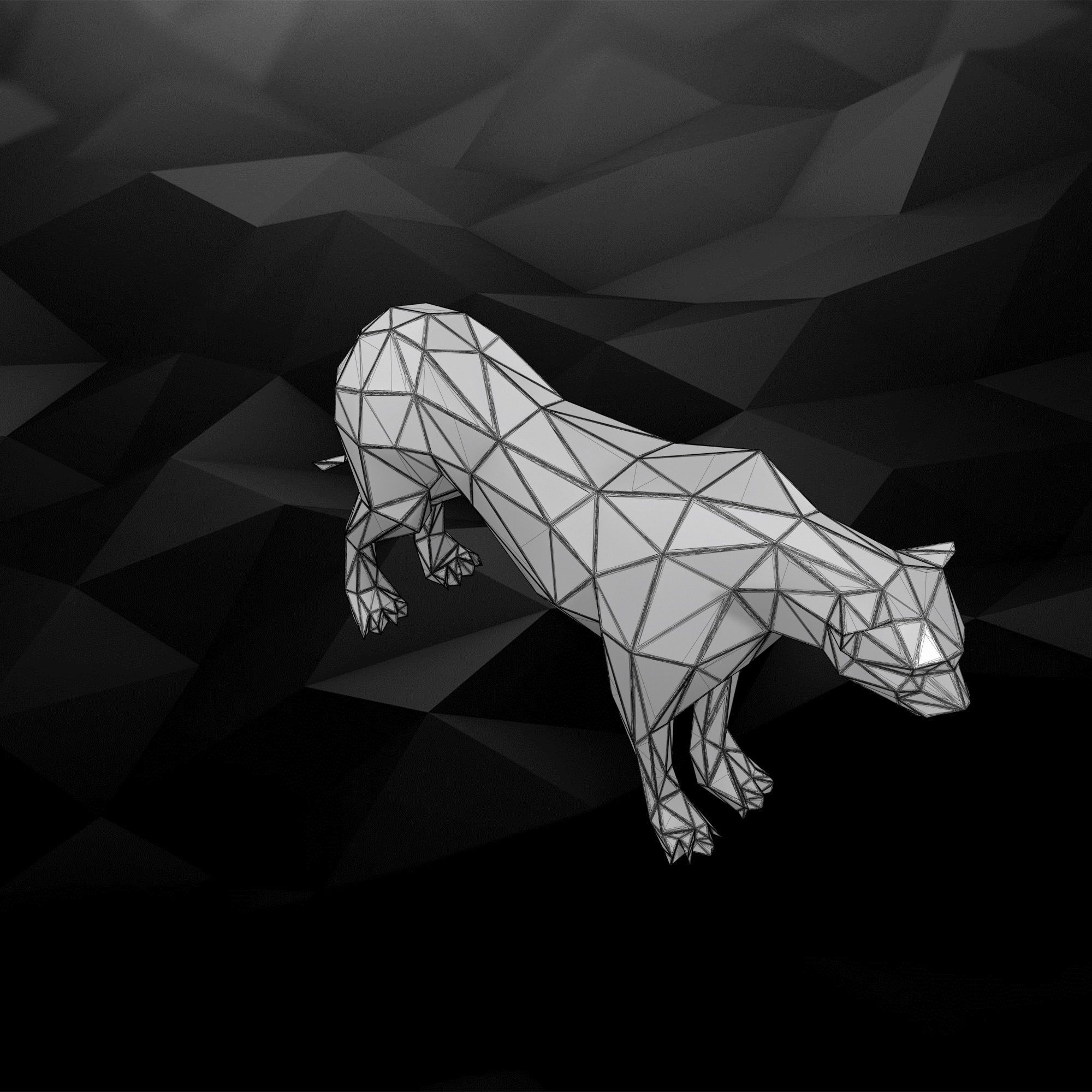 3D Printable Cheetah Model 3D print model_18